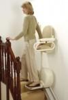 Stand and perch stair lifts